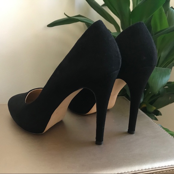 Express Suede Heels - Picture 2 of 4